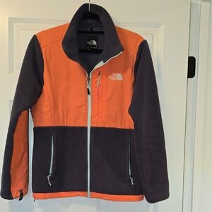 The North Face Vibrant Orange and Black Jacket
